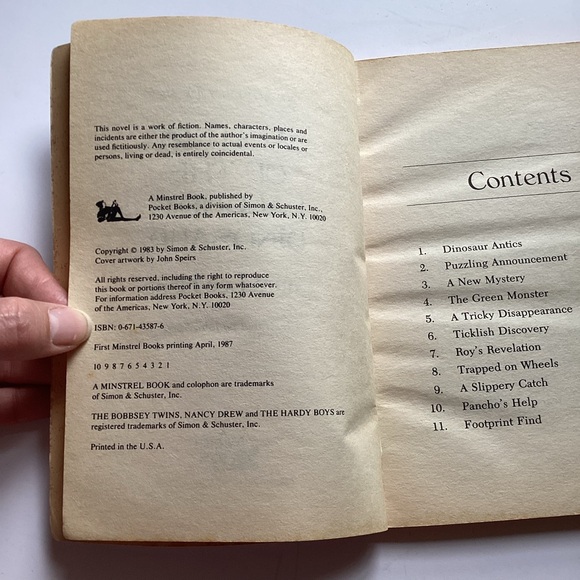 🛍️$5 Add-on🛍️ 1987 Bobbsey Twins book - Picture 4 of 6